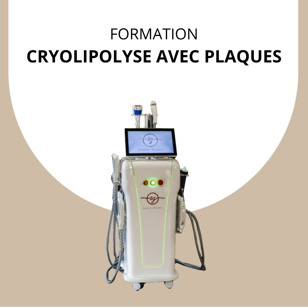 formation cryolipolyse avec plaques